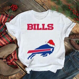 Buffalo Bills NFL Christmas Logo 2023 Holiday Party Fan Gift Graphic T-shirt 05